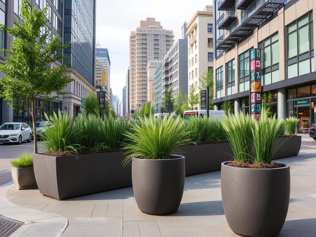 Как украсить городской ландшафт с помощью уличных вазонов. Почему уличные вазоны — это отличный инструмент для городского дизайна