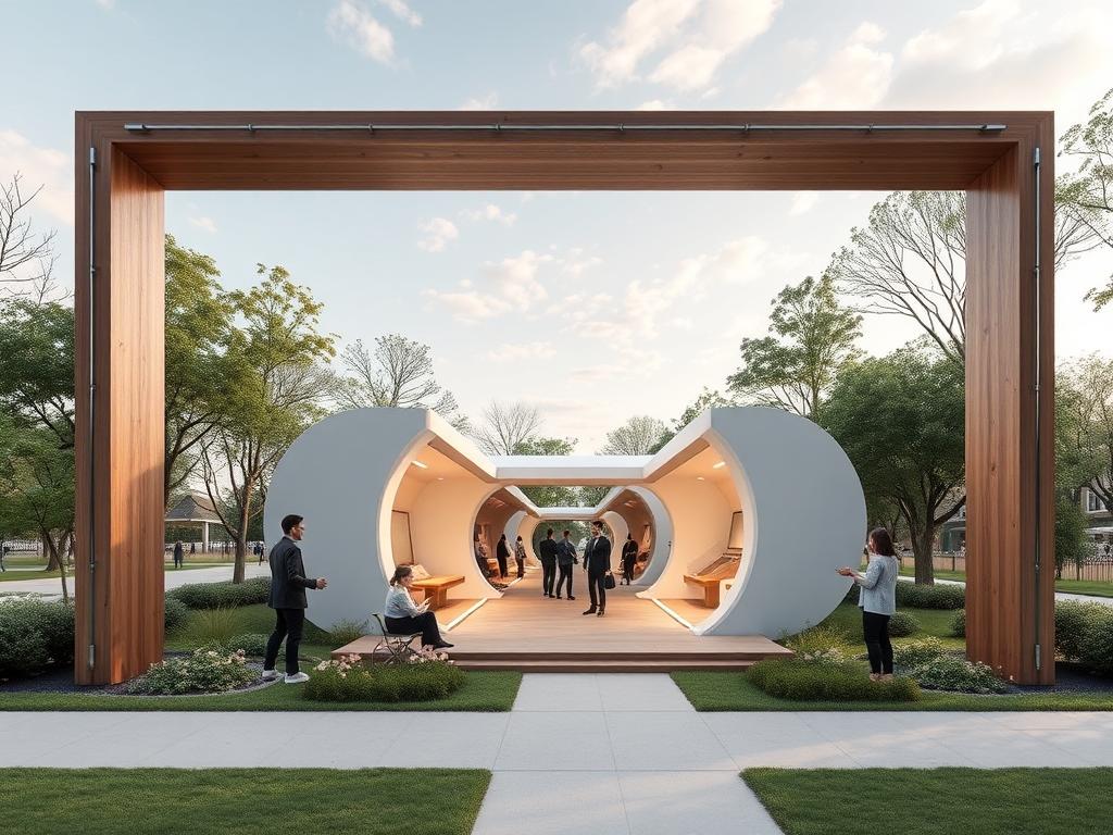 Парки будущего: интеграция технологий в малые архитектурные формы. Технологические инновации в производстве мафов для парков Парки будущего: интеграция технологий в малые архитектурные формы. Технологические инновации в производстве мафов для парков