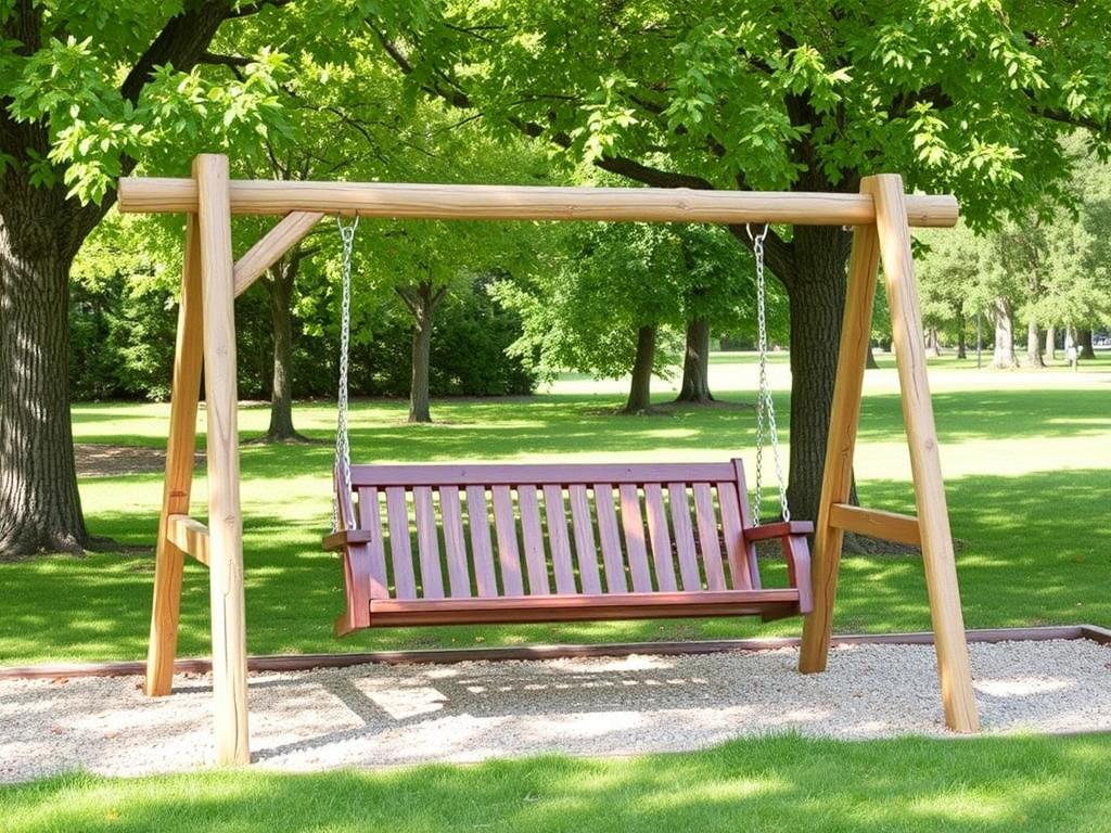 Как выбрать парковые качели: советы по материалам и дизайну. Материалы для парковых качелей: что зависит от выбора Как выбрать парковые качели: советы по материалам и дизайну. Материалы для парковых качелей: что зависит от выбора