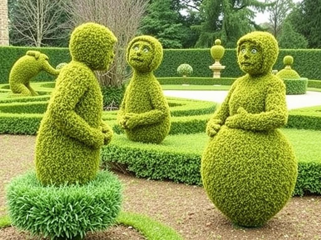Скульптуры из живых растений: как выбрать подходящие топиары для парка и где их расположить. Практические советы по уходу и поддержанию топиарных фигур